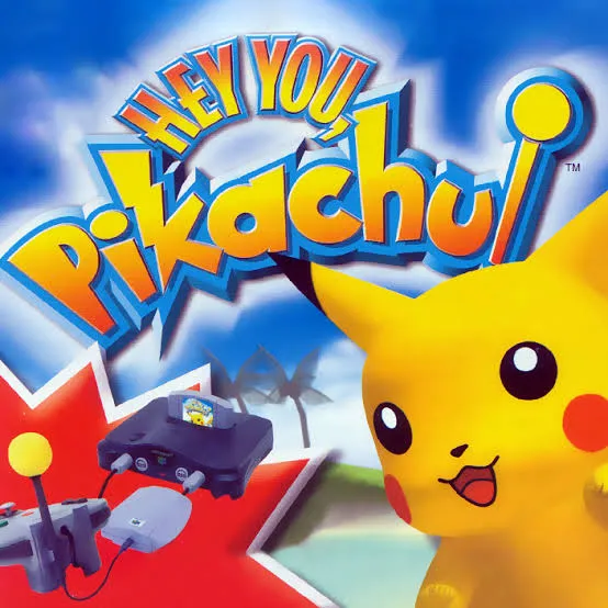 Hey You Pikachu N64 Game Cartridge with Microphone Set Cleaned & Tested