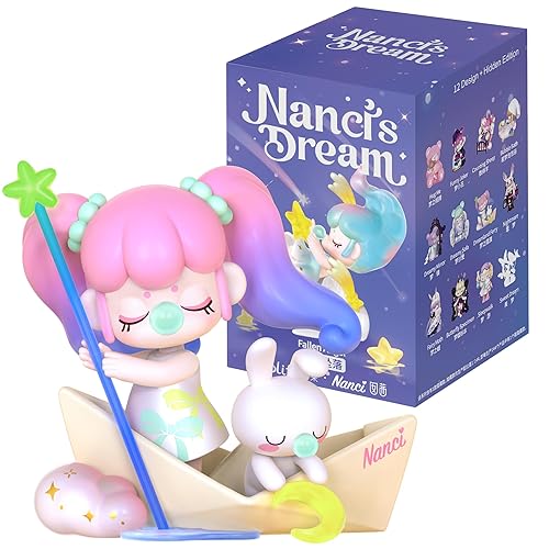 Rolife Nanci Blind Box-Nanci's Dream, 1PC Exclusive Action Figure Box, Popular Collectible Toy Cute Action Figure Creative Kits for Birthday Gifts/Christmas Holiday - Single Box
