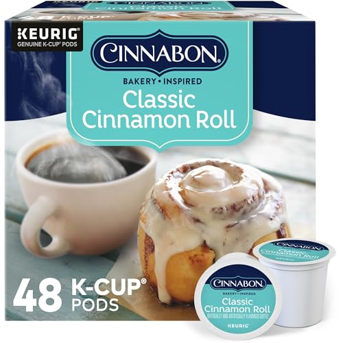 Cinnabon Classic Cinnamon Roll K-Cups 🌷