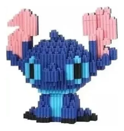 Mini Bloques Stich Figura 3d Armable