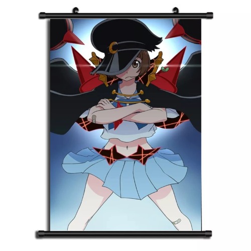 Kill Mankanshoku Mako Jakuzure Nonon Harime Nui Anime Scroll Posters Wall Poster Canvas Painting Wall Art Picture Home Decor Decoration For Anime Fans GAYILA - 60 X 90cm/24 X 36inch