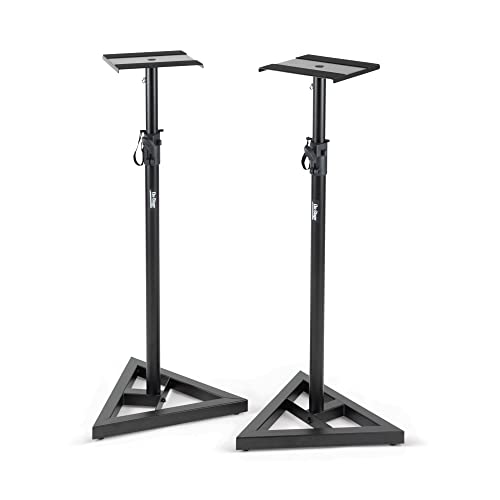 On Stage SMS6000 Adjustable Monitor Stands (Pair) - SMS6000 Pair - Monitor Stand