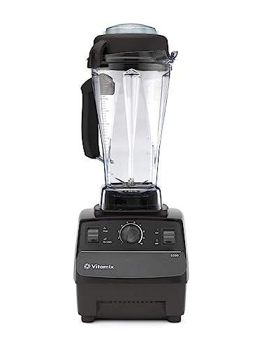 Vitamix 5200 Blender, Professional-Grade, Container, Self-Cleaning 64 oz, Black/Grey - Black/Grey - Blender