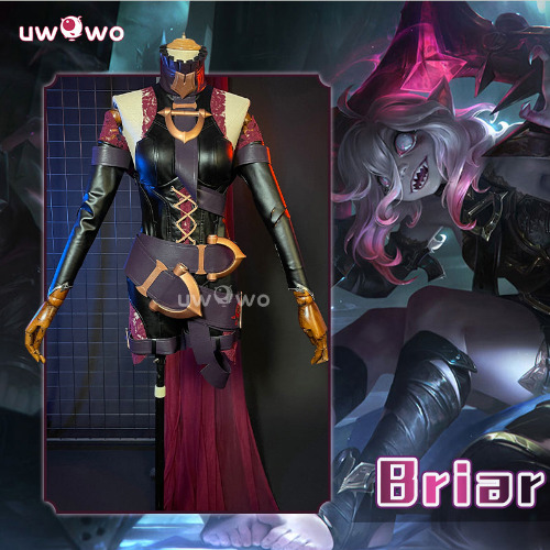Uwowo Collab Series: League of Legends/LOL Briar Champion Restrained Hunger Cosplay Costume - 【Pre-sale】XL