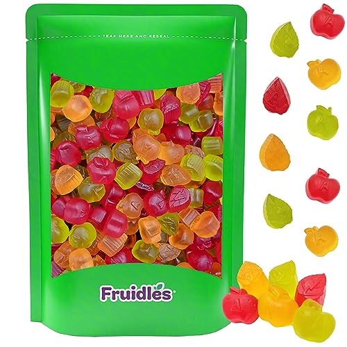 Fruidles Fall Season Apple Orchard Gummi Candy Holiday Treats, Delicious Gummy Candy, Fun and Festive Snacking, Party Favor, 8oz (Half-Pound) - Half-Pound