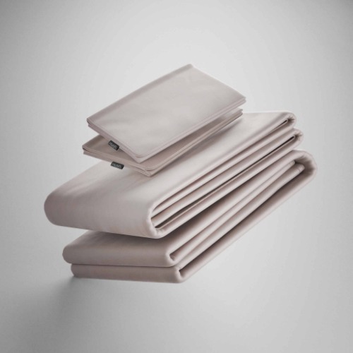 Hush Iced Bamboo Cooling Sheets and Pillowcase Set | GREY / QUEEN