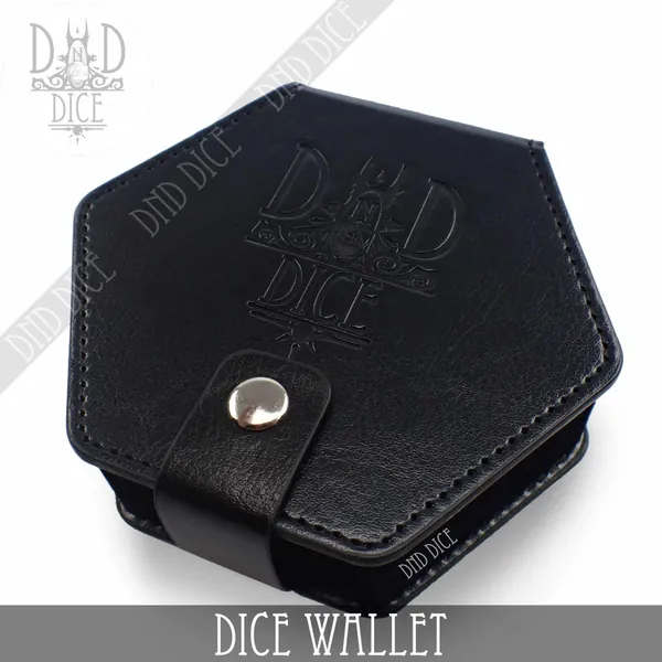 Dice Wallet Gift Box | Holds Plastic or Metal Dice Sets | Dungeons & Dragons | Board Games | DND DICE