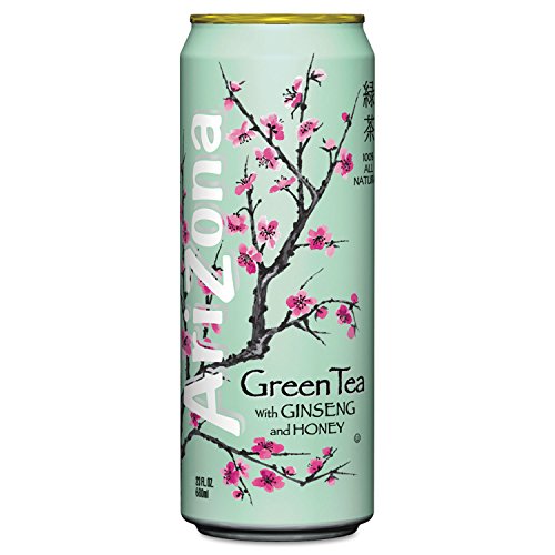Arizona Green Tea,23 Fl Oz (Pack of 24) - Green Tea - 23 Fl Oz (Pack of 24)