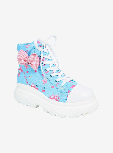 My Melody Bows High-Top Platform Sneakers
