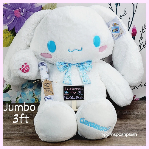 Giant Build A Bear Cinnamoroll Plush