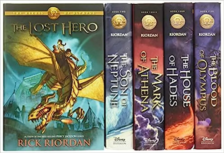 The Heroes of Olympus Hardcover Boxed Set - 