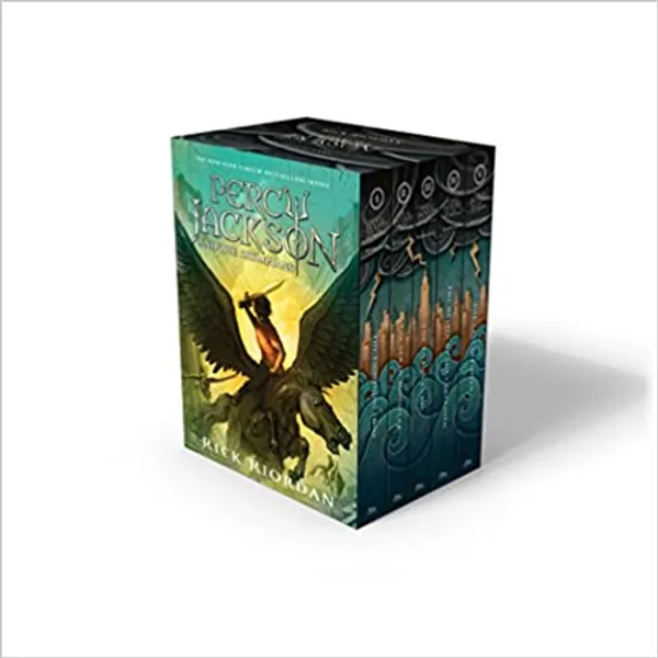 Percy Jackson and the Olympians Hardcover Boxed Set (Percy Jackson and the Olympians, 1) - 