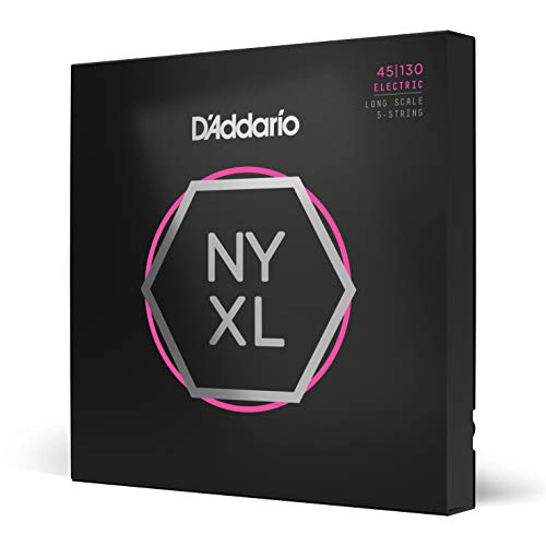 D'Addario NYXL Nickel Wound Bass Guitar Strings - Heavy, 55-110 - Long Scale
