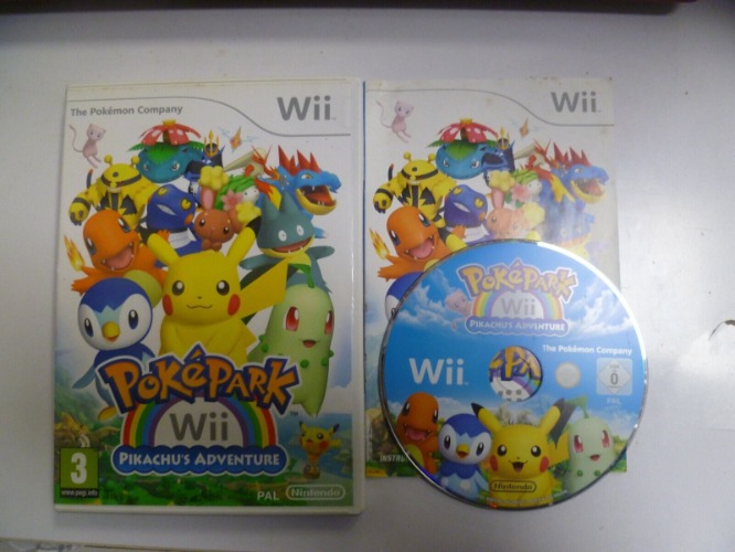 PokePark: Pikachu's Adventure (Nintendo Wii, 2010) - European Version