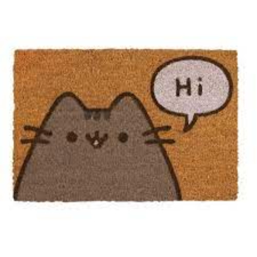 Pusheen Says Hi Doormat