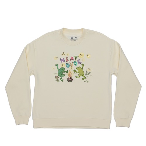 Frog Crewneck - Butter - Small