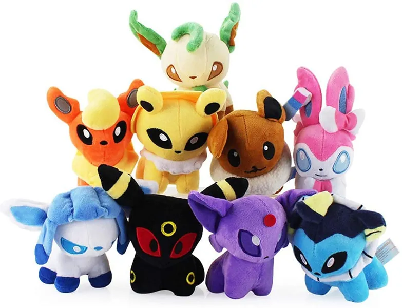 9 Pieces pokemonss Plush Toys