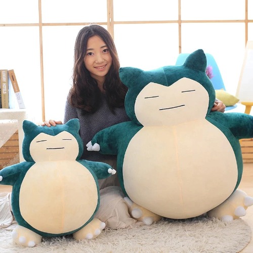 Snorlax Plushie (6 SIZES) - 79" / 200 cm (without stuffing)