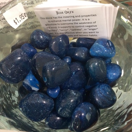 Blue Onyx Tumbled | My Site