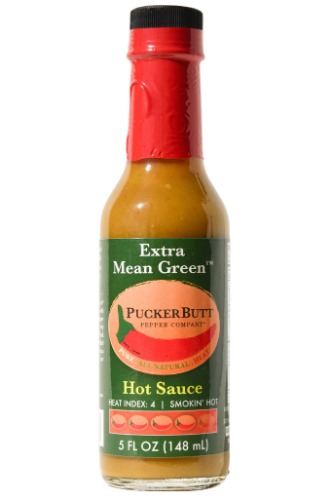 Extra Mean Green Hot Sauce | Puckerbutt Pepper Co | Default Title