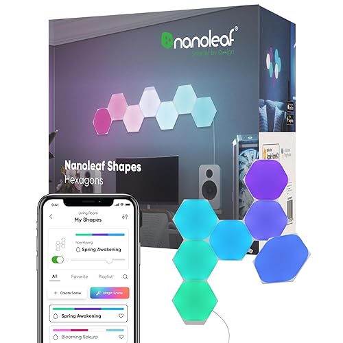 Nanoleaf Shapes Hexagons Smarter Kit (7 Pack)