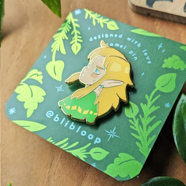 Link from the Legend of Zelda Enamel Pin - Tears of the Kingdom inspired