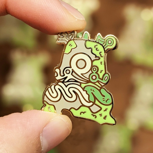Decayed Guardian Enamel Pin - Zelda Breath of The Wild inspired