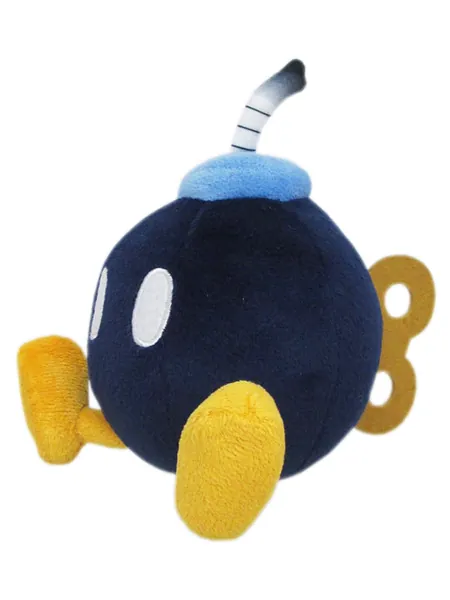 Super Mario - Bob Omb - Nintendo Character 6 Plush [In Stock, Ship Today]