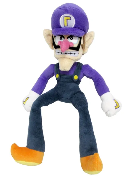 Super Mario - Waluigi - Nintendo Character 13 Plush [In Stock, Ship Today]