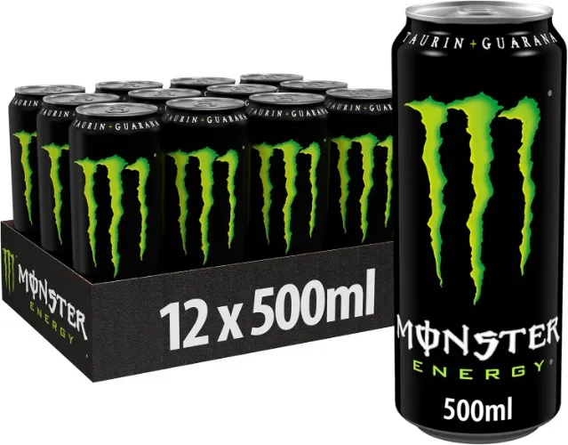 Monster Energy, 12 x 500 ml