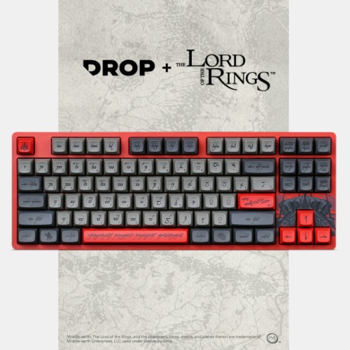 Drop + The Lord of the Rings™ Ringwraith™ Keyboard