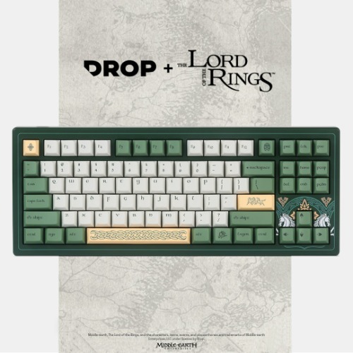 Drop + The Lord of the Rings™ Rohan™ CSTM80 Keyboard