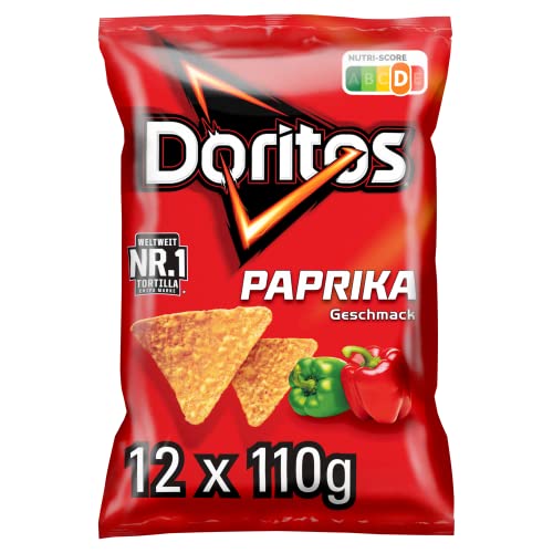 Doritos Paprika 110 g (12 Pack)