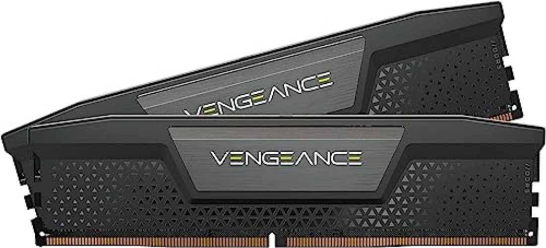 Corsair VENGEANCE DDR5 RAM 32GB (2x16GB) 6000MHz CL36 Intel XMP iCUE Kompatibel Computer Speicher - Schwarz (CMK32GX5M2B6000C36)