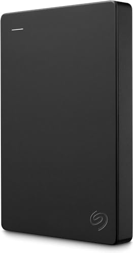 Seagate Portable Drive, 2TB, External Hard Drive, Classic Black, for PC Laptop and Mac, 2 year Rescue Services, Amazon Exclusive (STGX2000400) - 2TB - Standard