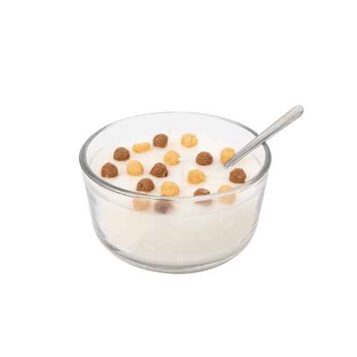 Peanut Butter Puffs Cereal Candle
