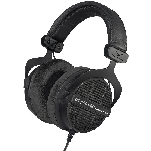  beyerdynamic DT 990 PRO Studio Headphones (Limited Edition, 80 Ohms), Black 