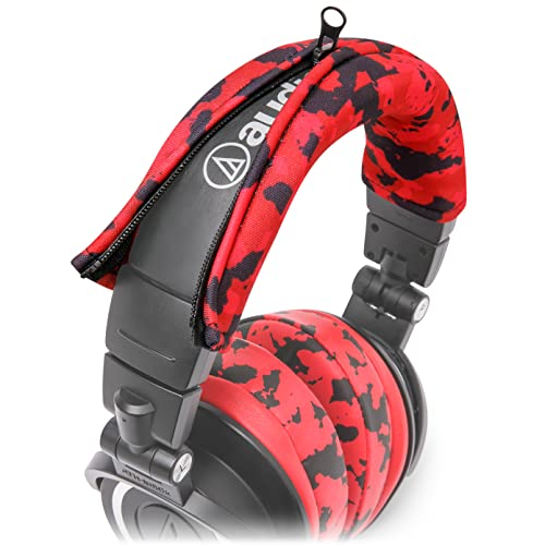 WC BandZ V2 Protective Headband Cover | Red Camo