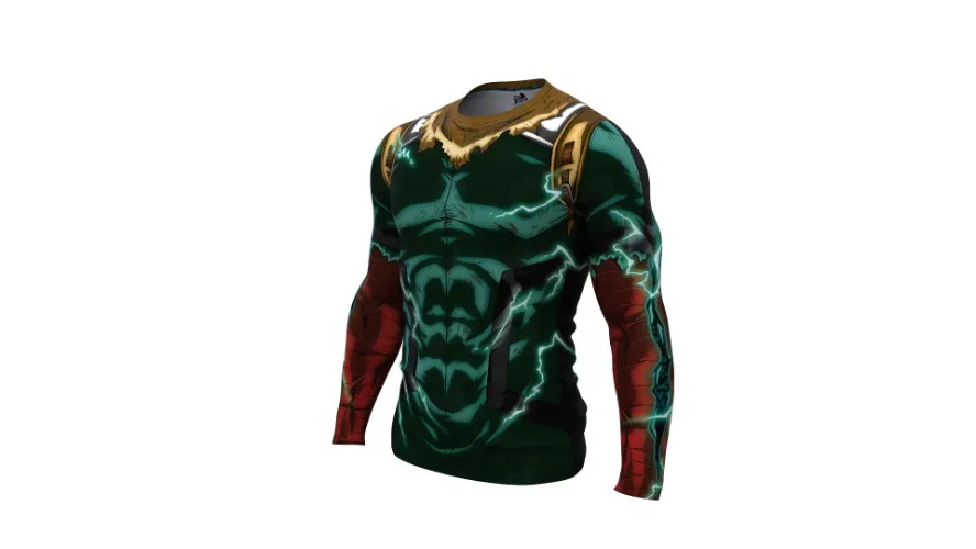 Dark Deku 3.0 - Mens Athletic Fit Long Sleeve