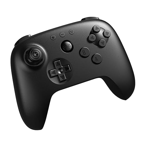 8Bitdo 64 Bluetooth Controller for Analogue 3D, Switch, Windows, and Android (Black) - Black