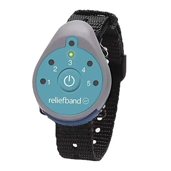 
                            Reliefband Classic Anti-Nausea Wristband | FDA Cleared Nausea & Vomiting Relief for Anxiety, Migraine, Motion Sickness (Car, Air, Train, Sea) Hangover & Morning Sickness | Drug Free (Teal)
                        