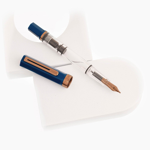 TWSBI ECO Indigo Blue w/ Bronze Fountain Pen | Fine