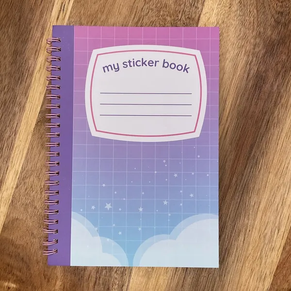 classic dream | reusable sticker book