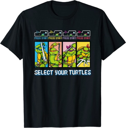 Teenage Mutant Ninja Turtles Select Your Turtles T-Shirt