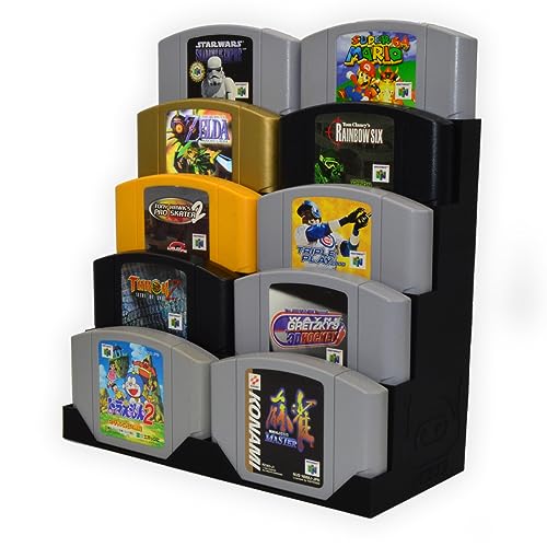 R2D3 Display for Nintendo 64 Games (Holds 10 games) - Holds 10 games