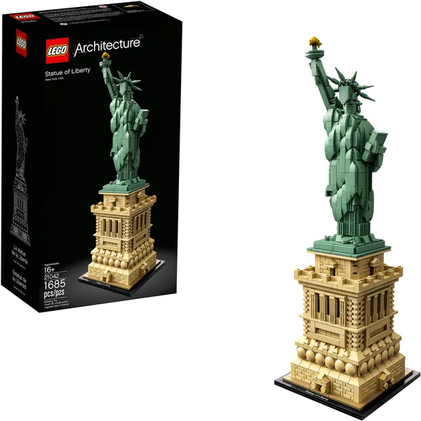 LEGO Architecture Statue of Liberty 21042 Building Kit (1685 Pieces) - 