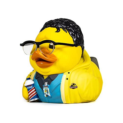 TUBBZ Boxed Edition Dennis Nedry Collectible Vinyl Rubber Duck Figure - Official Jurassic Park Merchandise - TV, Movies & Video Games - Dennis Nedry
