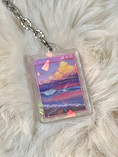 SEA OF DREAMS KEYCHAIN – ♡8pxl