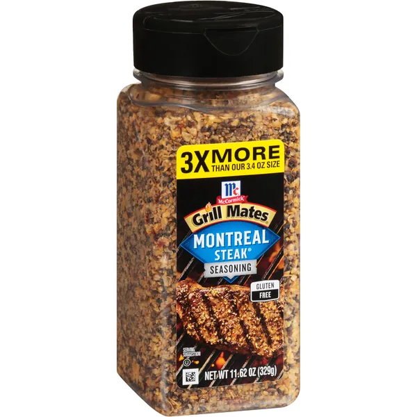 McCormick Grill Mates Montreal Steak Seasoning, 11.62 oz - 11.62 Ounce (Pack of 1)