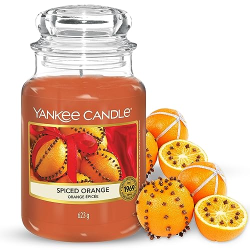 Yankee Candle Spiced Orange, Large jar Candle - Spiced Orange - large jar candle